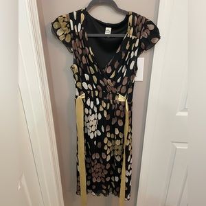 Sangria black and brown dress